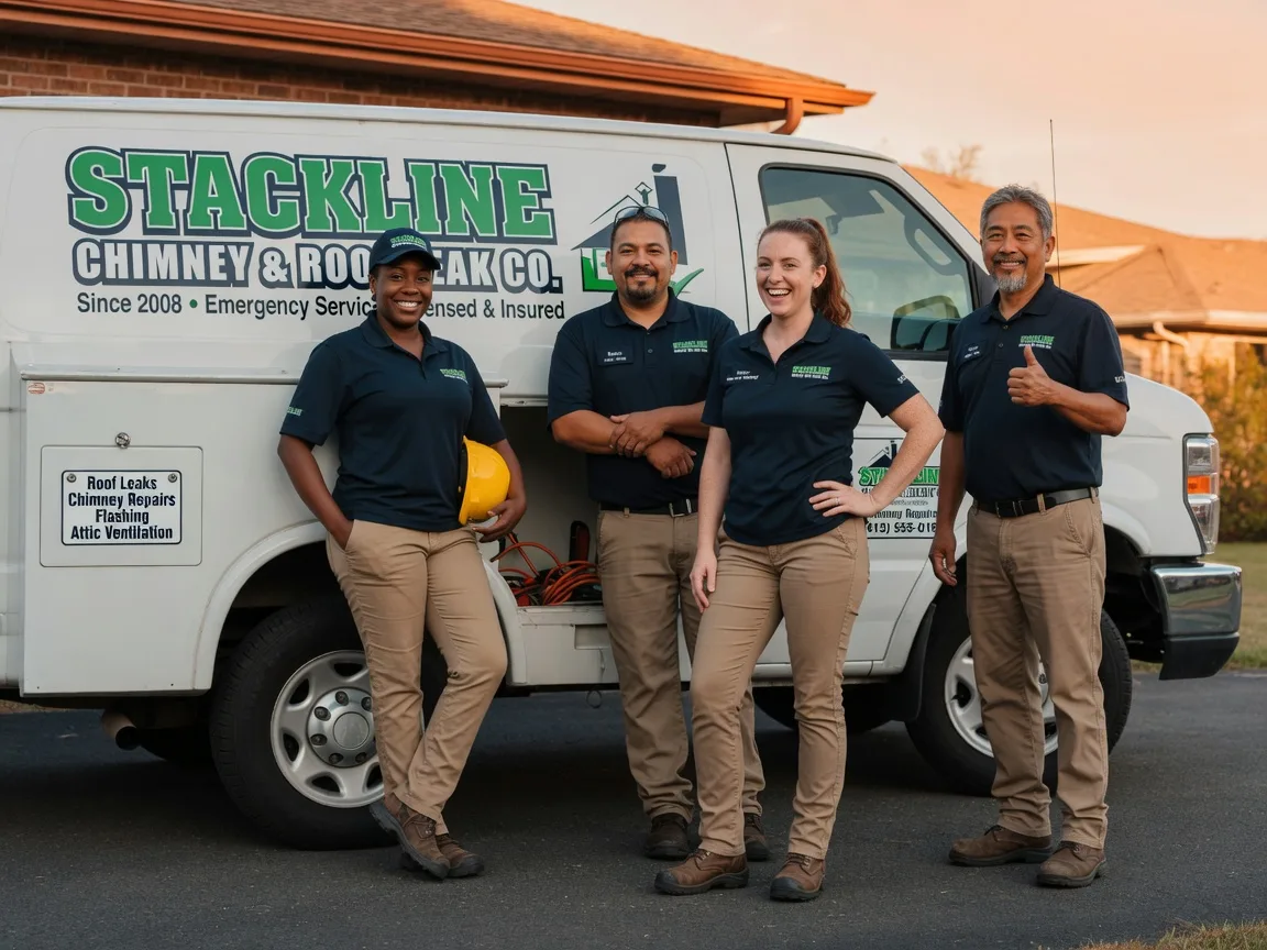 Chimney flashing repair company in Bunn, NC